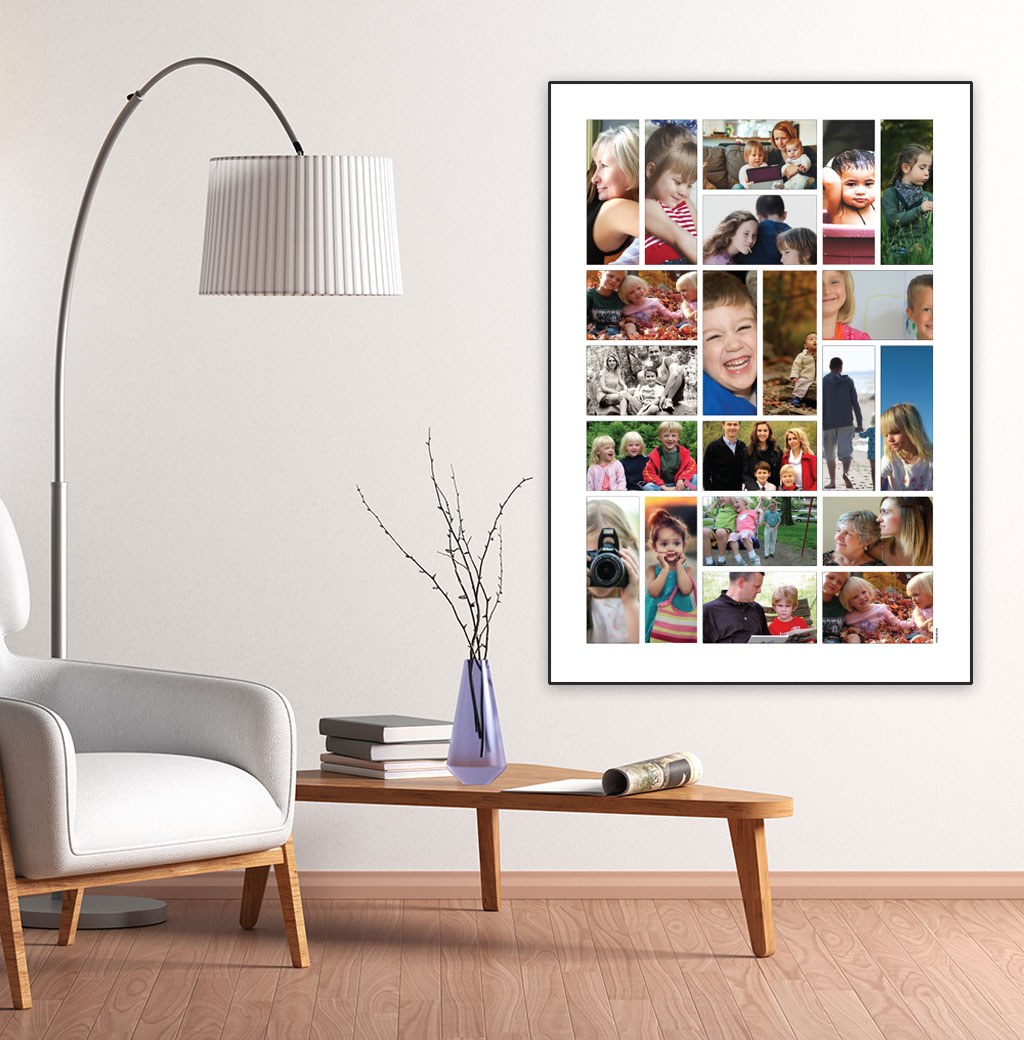 Fotoplakat med flere fotos - 21 fotos - Billede 2
