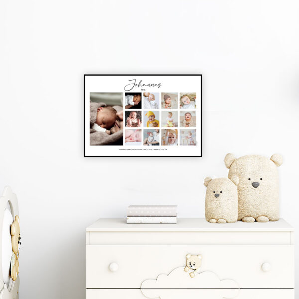 Viser år et som boernefotoplakat med 13 fotos fra plakatcompagniet X