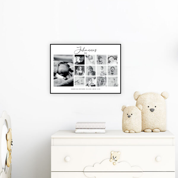 Viser år et som boernefotoplakat med 13 fotos fra plakatcompagniet X