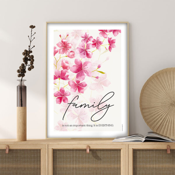 Familieplakat - family is everything... - Billede 4