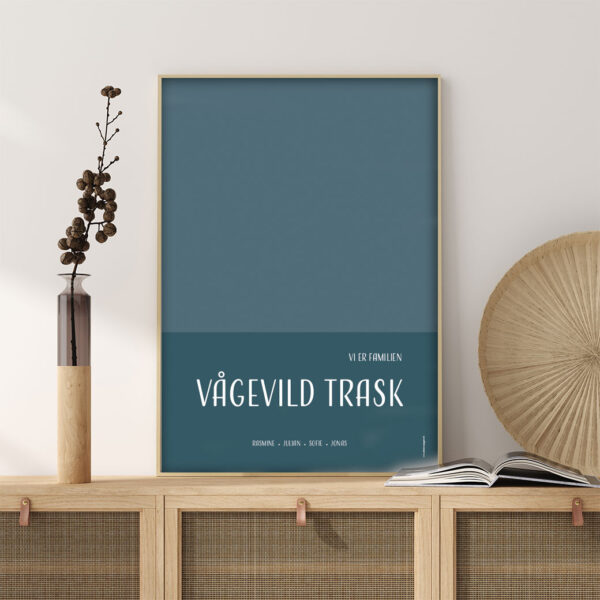 Familieplakat "Vi er familien..." - Billede 33