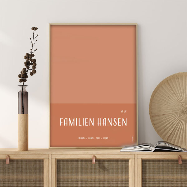 Familieplakat "Vi er familien..." - Billede 39