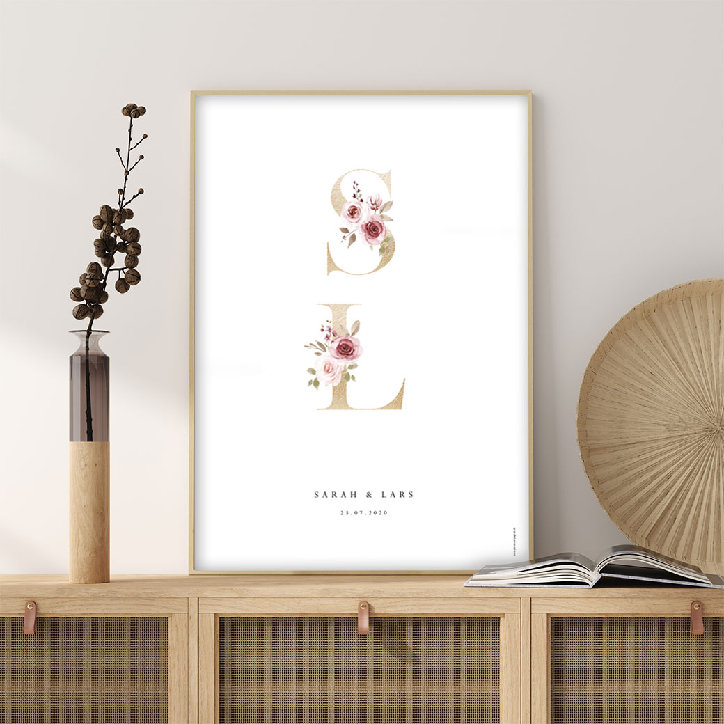 Familieplakat - parplakat højformat - Billede 3